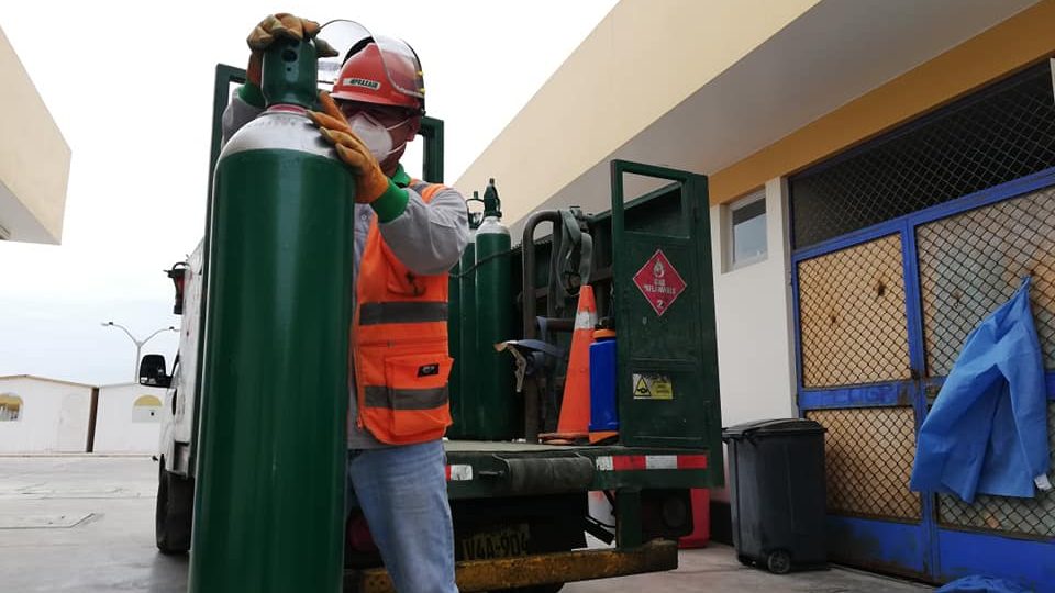 ENGIE entrega 600m³ de oxígeno para sus comunidades vecinas