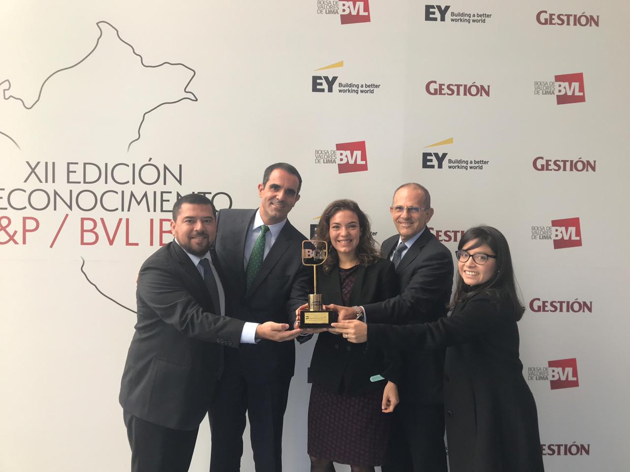 ENGIE Energía Perú es reconocida por la Bolsa de Valores de Lima