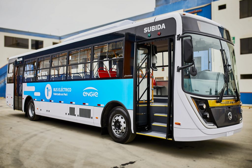 ENGIE y MODASA lanzan el primer bus 100% eléctrico “made in Perú”