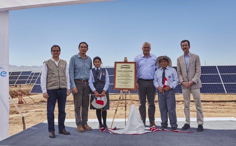 Presidente del Perú, Martín Vizcarra, inaugura Central Solar Intipampa de ENGIE