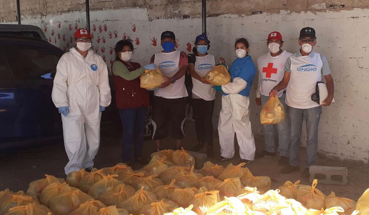 Durante primer mes de cuarentena, ENGIE entrega 4,6 toneladas de víveres y artículos de protección a personal de atención del Estado de Emergencia y a familias en Ilo