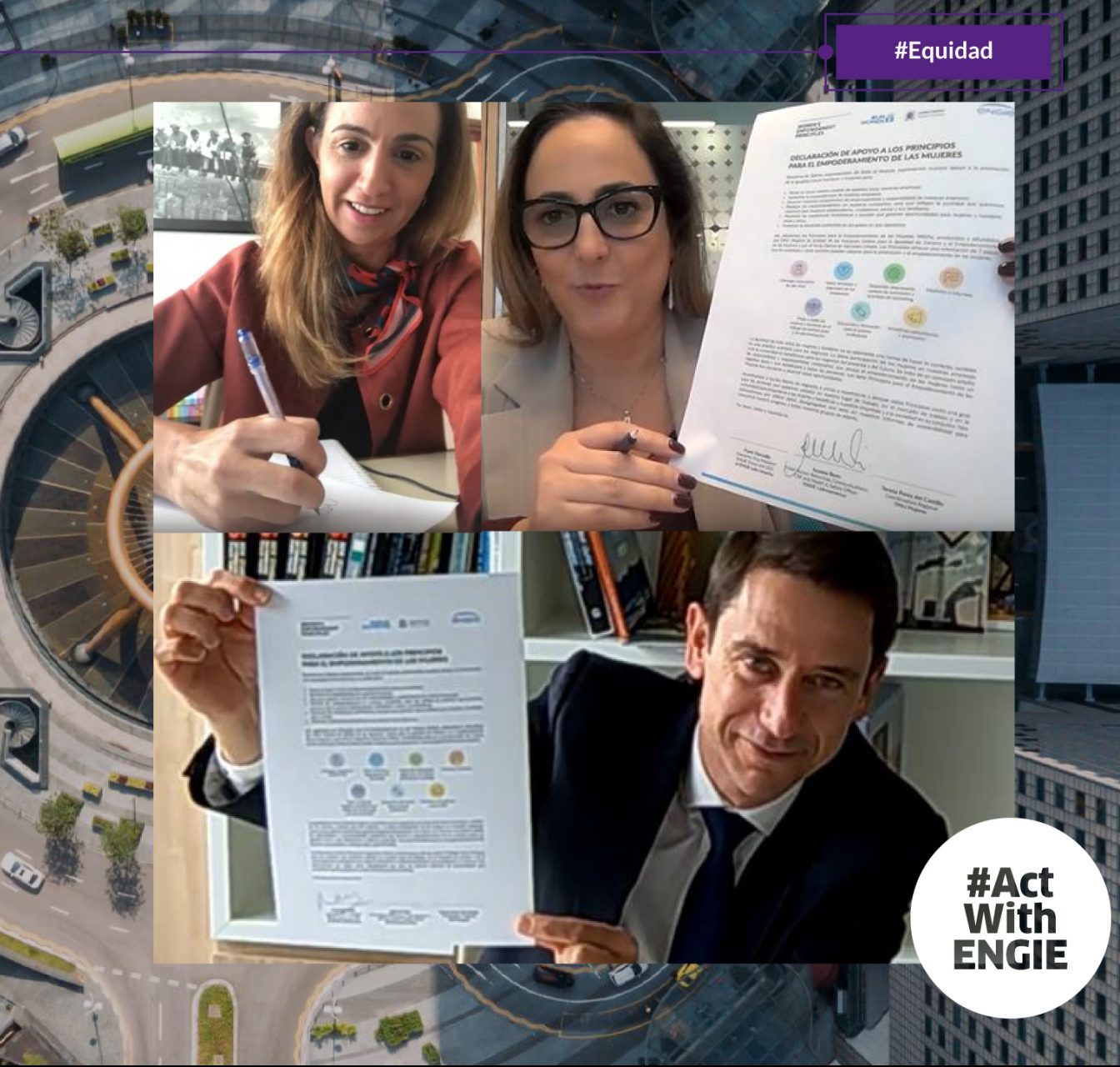 ENGIE firma compromiso con ONU Mujeres para seguir Principios para el Empoderamiento de las Mujeres