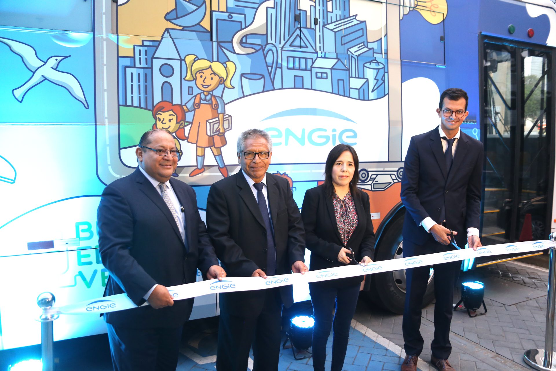 ENGIE will reach 1,000 children in public schools with an electric educational bus