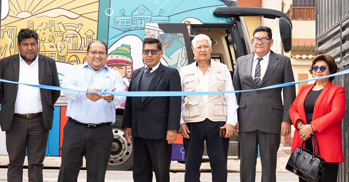 ENGIE inaugura segundo Bus Educativo Verde para colegios públicos de Moquegua